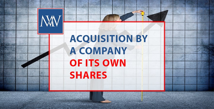 Acquisition by a company of its own share