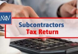 Subcontractors Tax Return