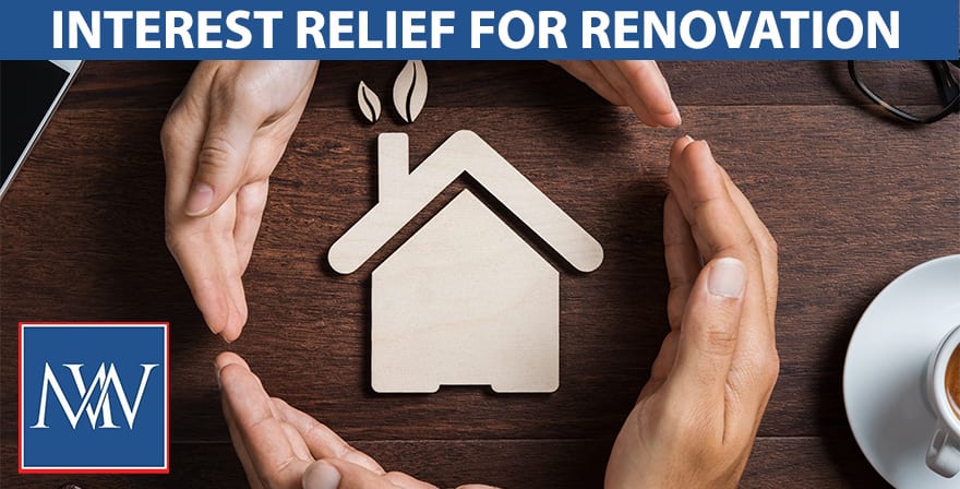 interest relief for renovation