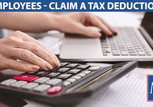 employees claim a tax deduction