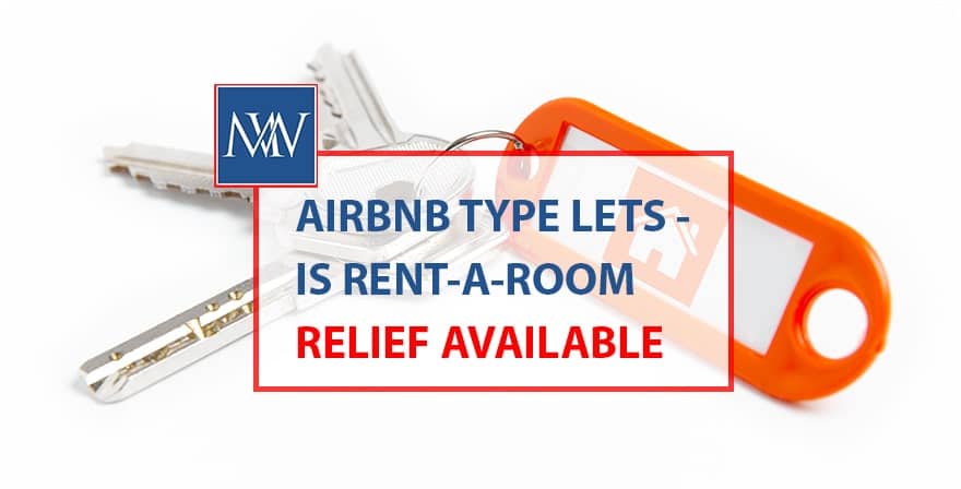 Airbnb type lets is rent a room relief available-min
