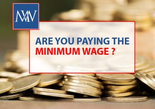 Are you paying the minimum wage