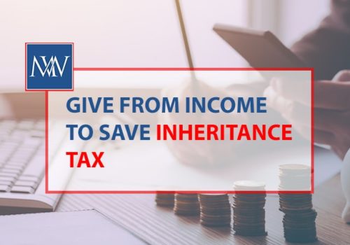 Give from income to save inheritance tax