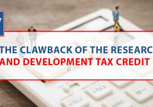 The clawback of the research and development tax credit