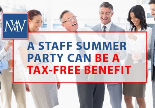 A staff Summer party can be a tax free benefit