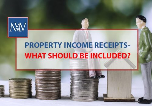 property income receipts what should be included