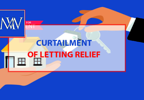 Curtailment of letting relief