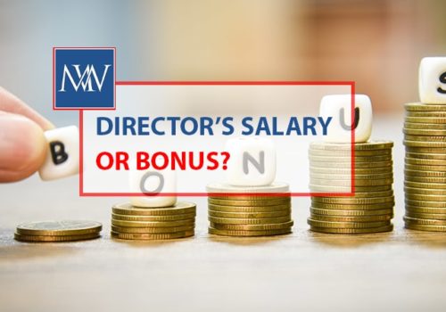 Director’s salary or bonus