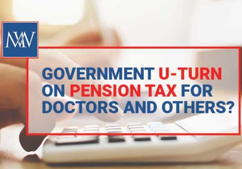 Government u-turn pension tax