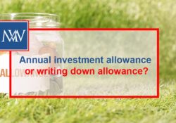 Annual investment allowance or writing down allowance?