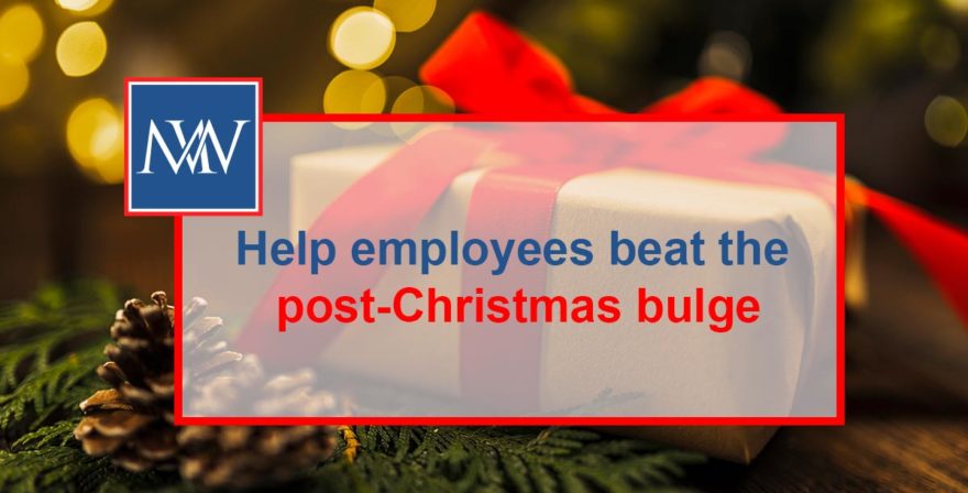 Help employees beat the post-Christmas bulge