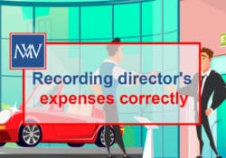 Recording director's expenses correctly