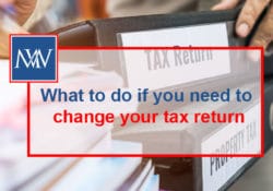 What to do if you need to change your tax return