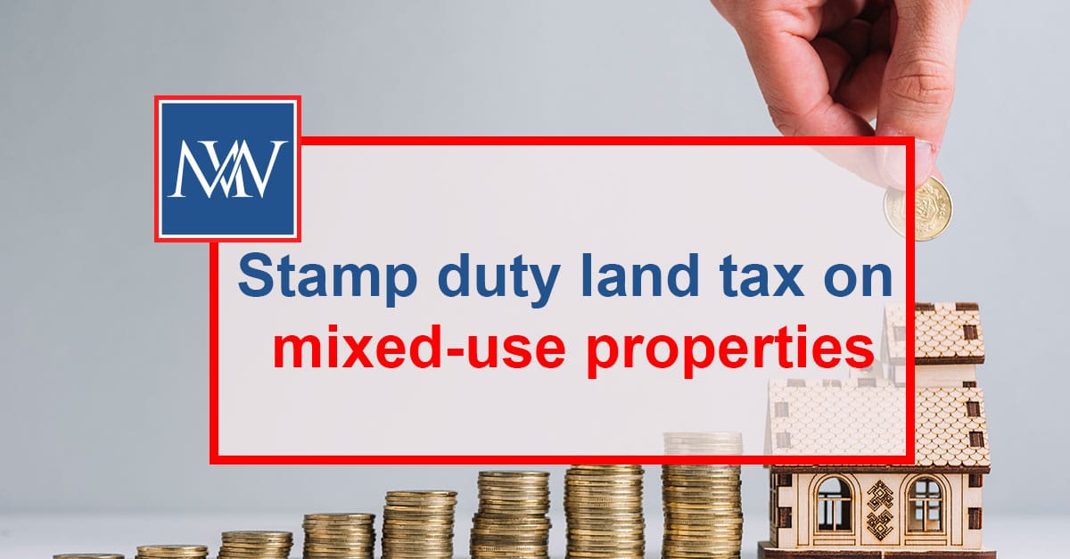 Stamp duty land tax on mixed-use properties