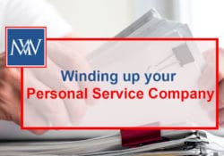 Winding up your personal service company