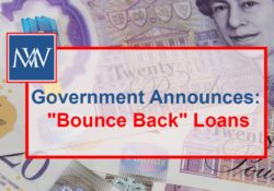 Government Announces: "Bounce Back" Loans