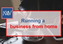 Running a business from home