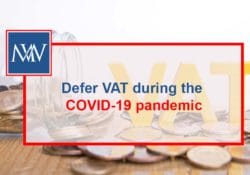 Defer VAT during the COVID-19 pandemic