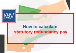 How to calculate statutory redundancy pay