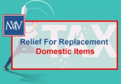 Relief for replacement domestic items