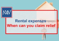 Rental expenses – When can you claim relief