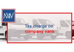 Tax charge on company vans