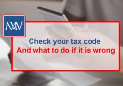 Check your tax code – And what to do if it is wrong