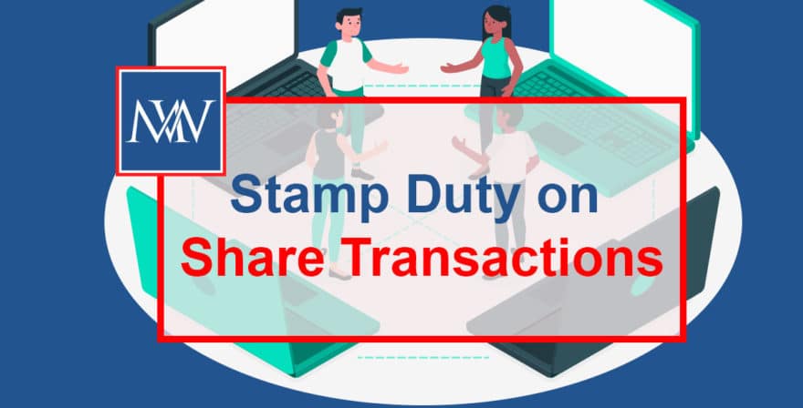 Stamp duty on share transactions