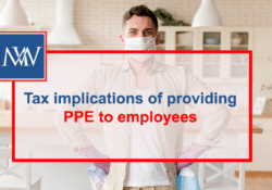 Tax implications of providing PPE to employees