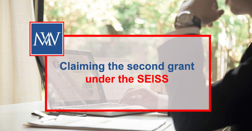 Claiming the second grant under the SEISS