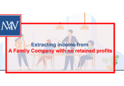 Extracting income from a family company with no retained profits