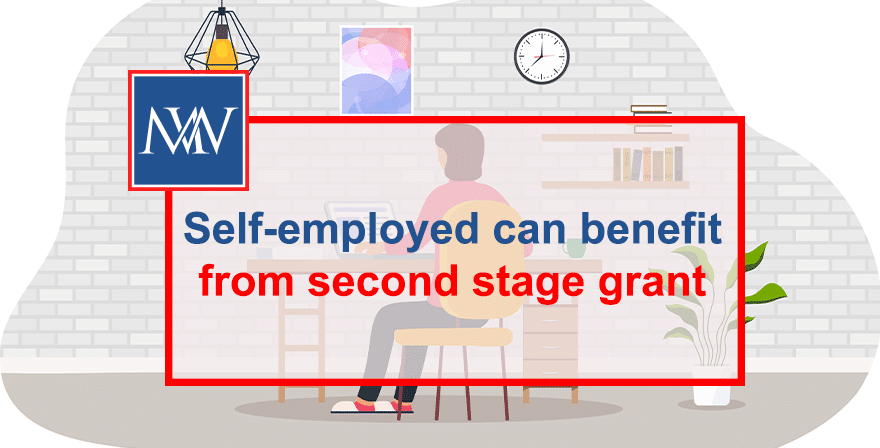 Self-employed can benefit from second stage grant