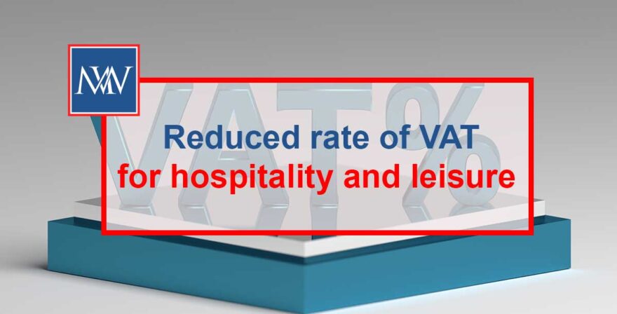 Reduced rate of VAT for hospitality and leisure
