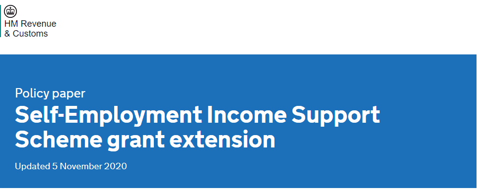 Self Employment Income Support Scheme Grant Extension Seiss