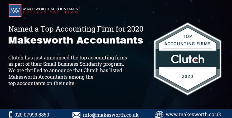 Top Accounting Firm - clutch awards 2020