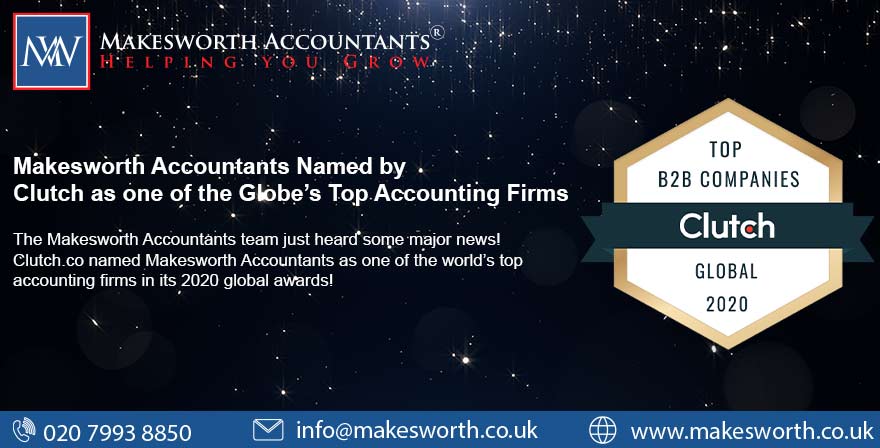 Makesworth Accountants Named by Clutch as one of the Globe’s Top Accounting Firms