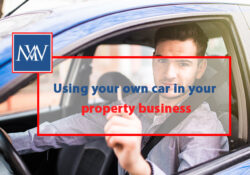 Using your own car in your property business