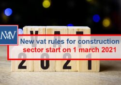 New vat rules for construction sector start on 1 march 2021