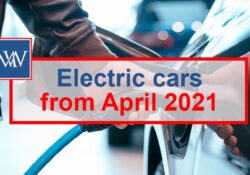 Electric cars from April 2021