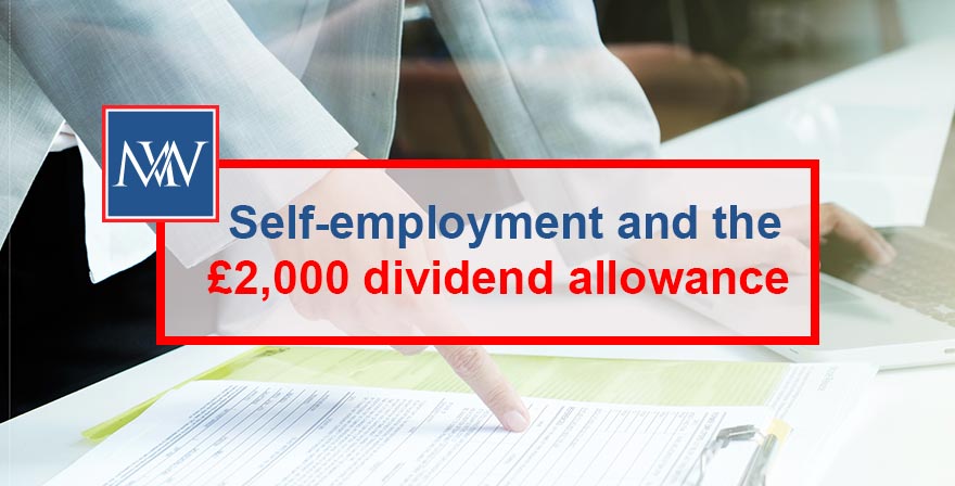 Self-employment and the £2,000 dividend allowance