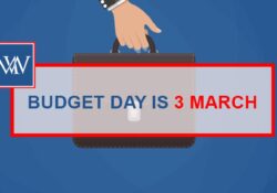 Budget Day is 3 March