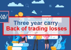 THREE YEAR CARRY BACK OF TRADING LOSSES