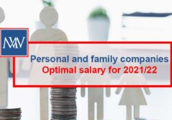 Personal and family companies – Optimal salary for 2021/22