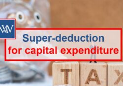 Super-deduction for capital expenditure