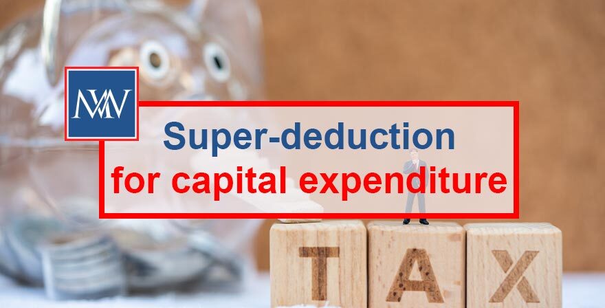 Super-deduction for capital expenditure