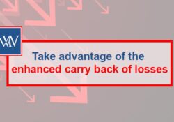 Take advantage of the enhanced carry back of losses