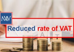 Reduced rate of VAT