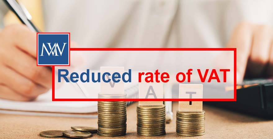 Reduced rate of VAT