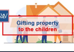 gifting property to the children