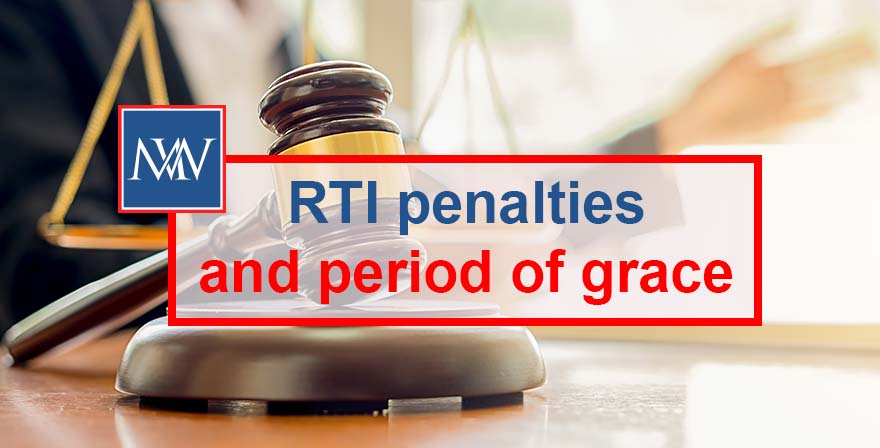 RTI penalties and period of grace
